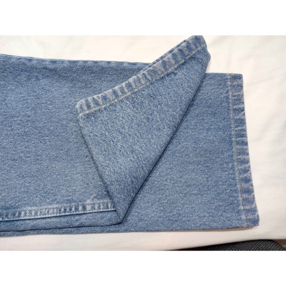 Old Mill 36x28 mens jeans light wash 100% cottom mid rise straight leg BUDGET - Picture 7 of 11